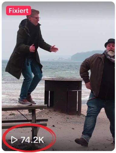 Views auf TikTok Das ist überwältigend!